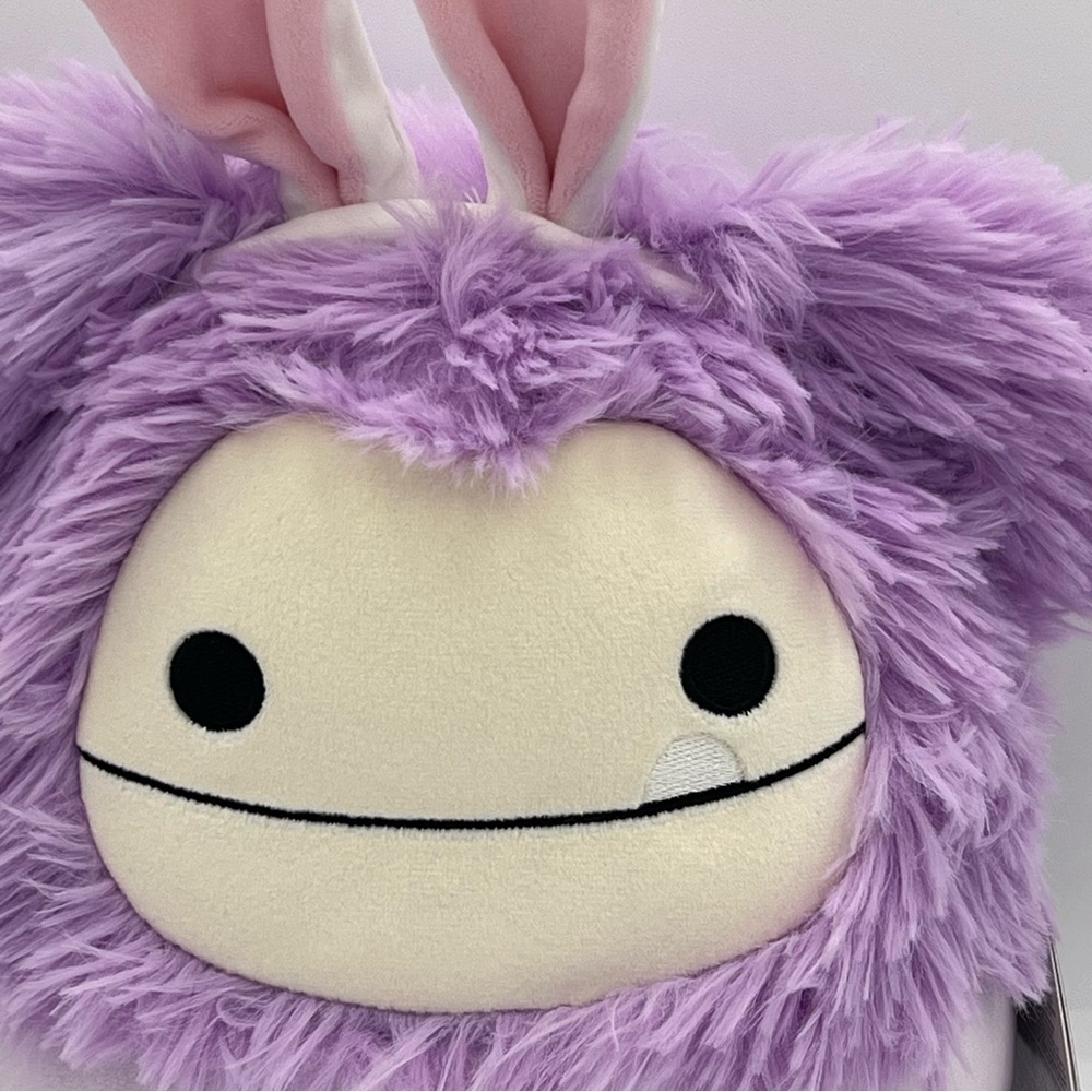 Squishmallows 8” Dilka the Purple Easter Bigfoot - Picture 6 of 8